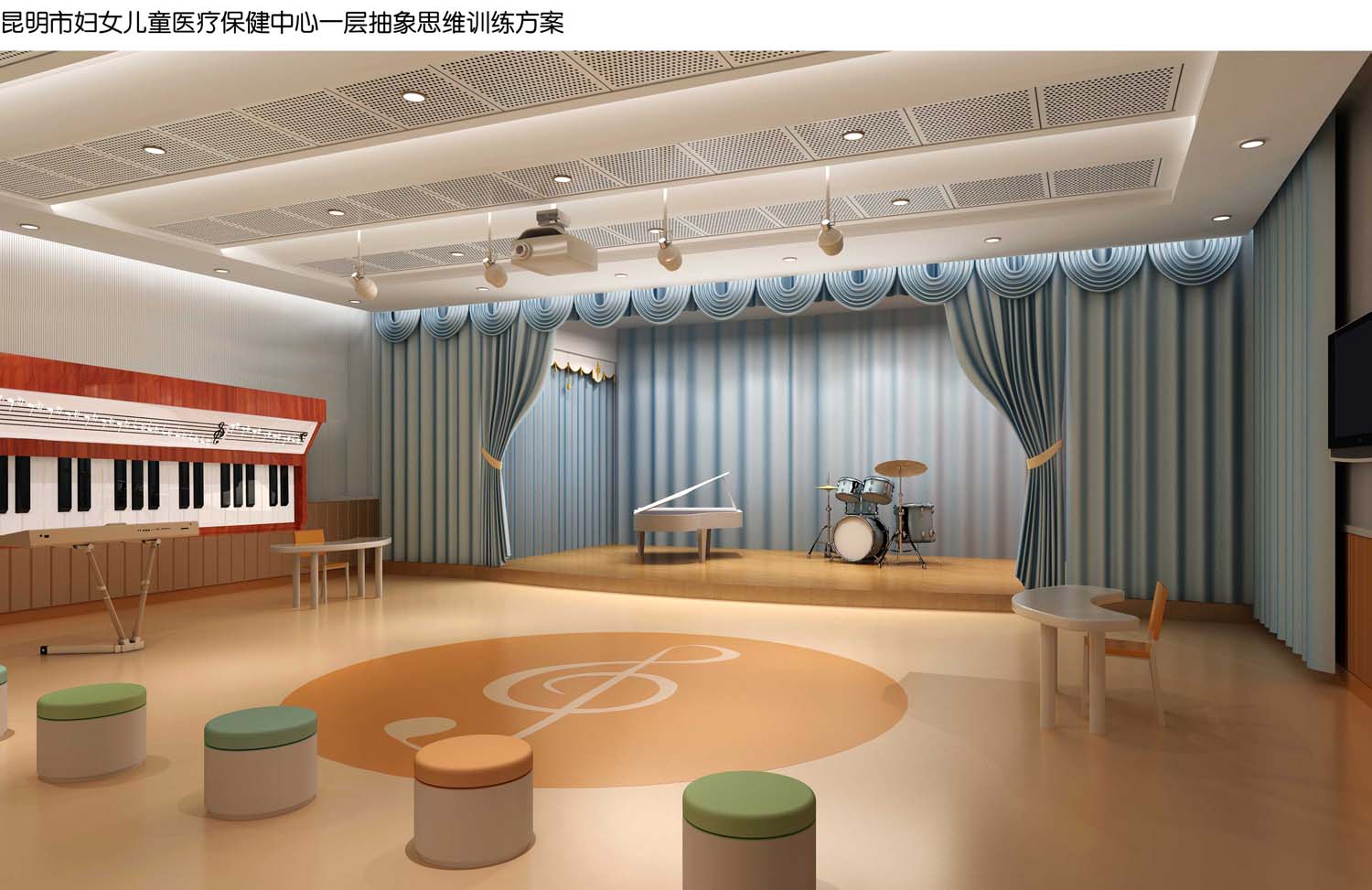 云南昆明婦幼兒童醫院室內設計(圖7)